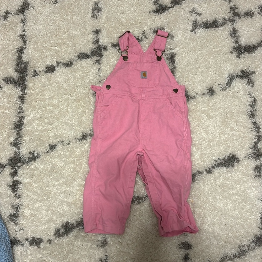 EUC- 12M Pink Carhartt Overall